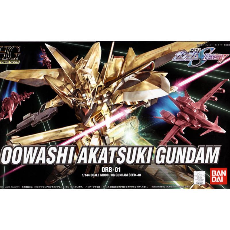 [040] HG 1/144 Oowashi Akatsuki Gundam