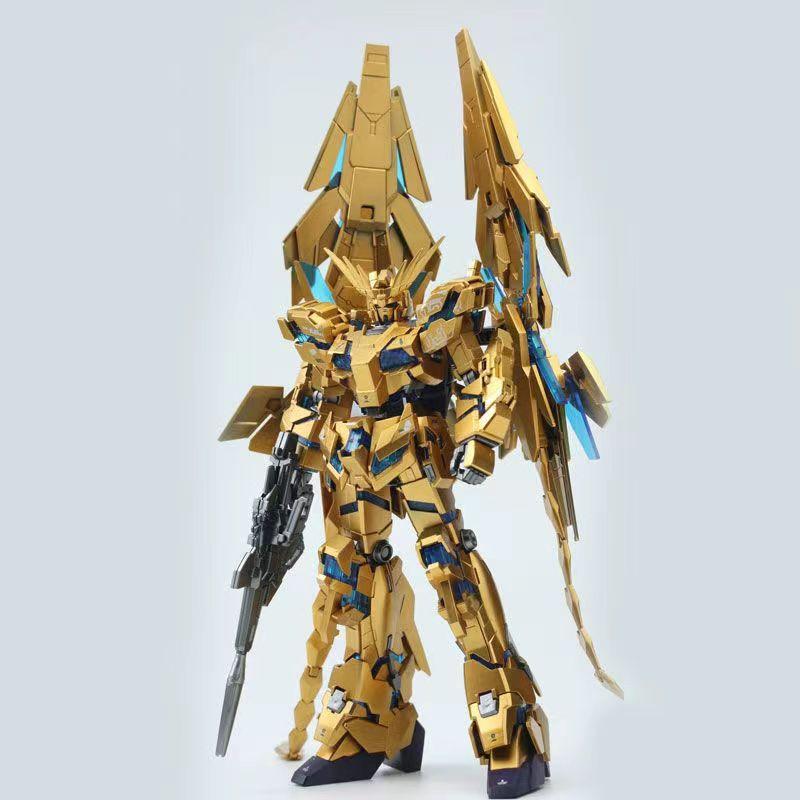 Third Party Brand HG 1/144 Unicorn Gundam 03 Phenex (Destroy Mode) (Narrative Ver.) [Gold Coating]