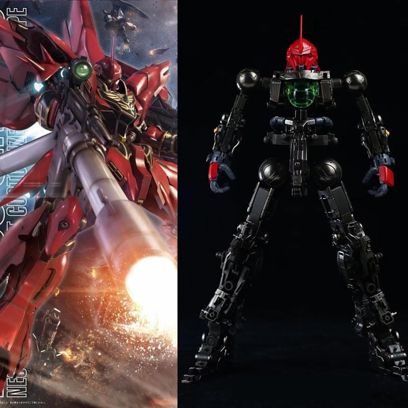 [IRON TOYS] Metal Build Alloy Inner Frame and Metal Parts for MG OVA Sinanju