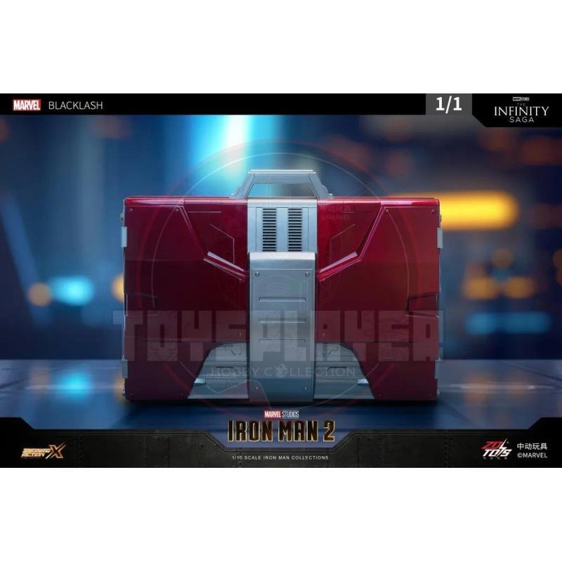 ZD Toys 1:1 Suitcase Iron Man Mark 5 And whiplash Set
