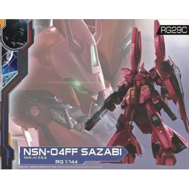 Third Party Brand RG 1/144 MSN-04FF SAZABI with Double Horn Funnel