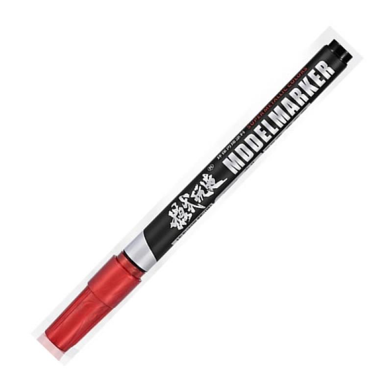 Mo Shi MS028 EX001 Electroplating Gundam Marker Pen Coloring Marker (Red)