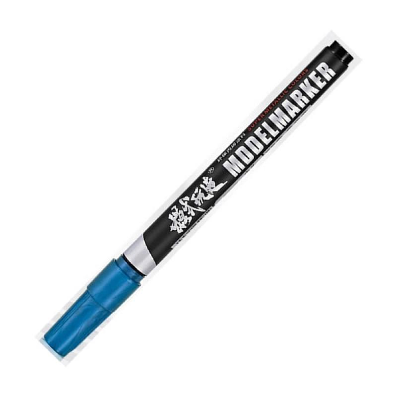 Mo Shi MS028 EX004 Electroplating Gundam Marker Pen Coloring Marker (Blue)