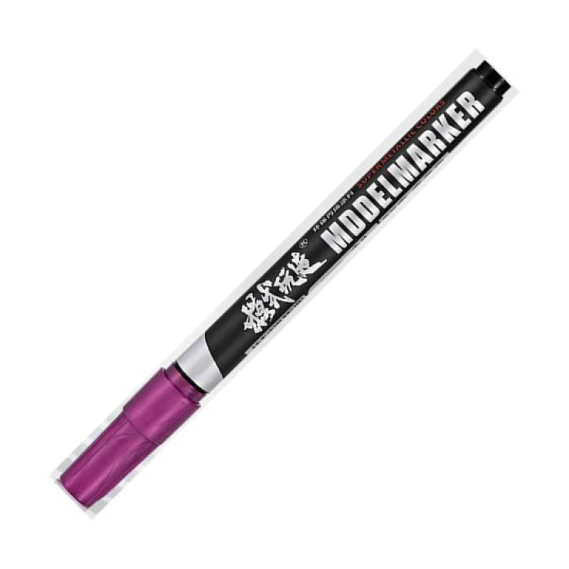 Mo Shi MS028 EX009 Electroplating Gundam Marker Pen Coloring Marker (Pink)