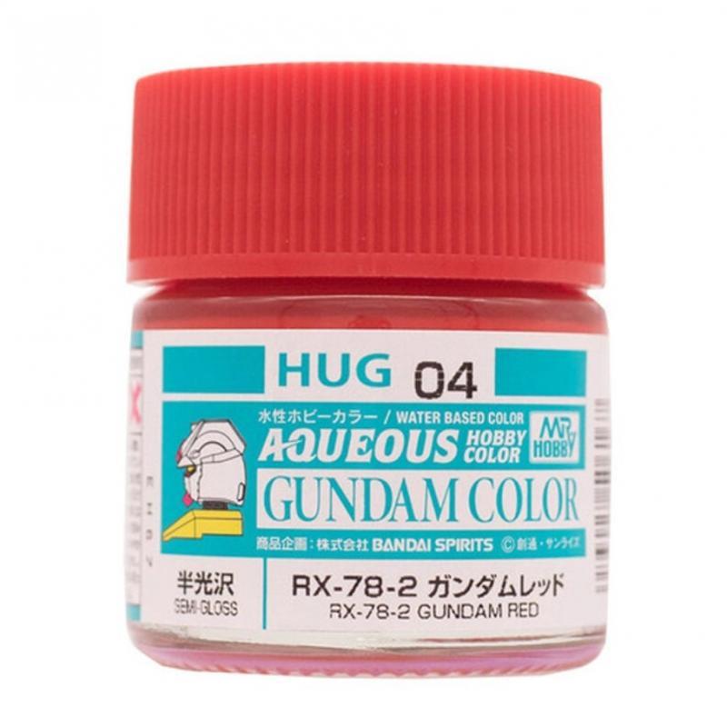 Mr Hobby Mr Aqueous Paint Gundam Color for RX-78-2 Gundam Red