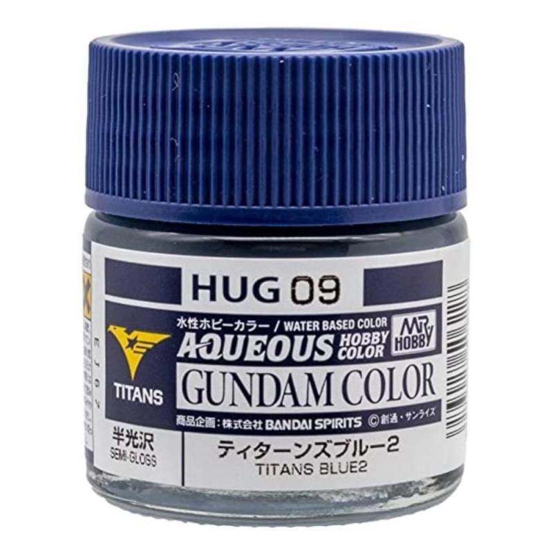 Mr Hobby Mr Aqueous Paint Gundam Color for Titans Blue 2