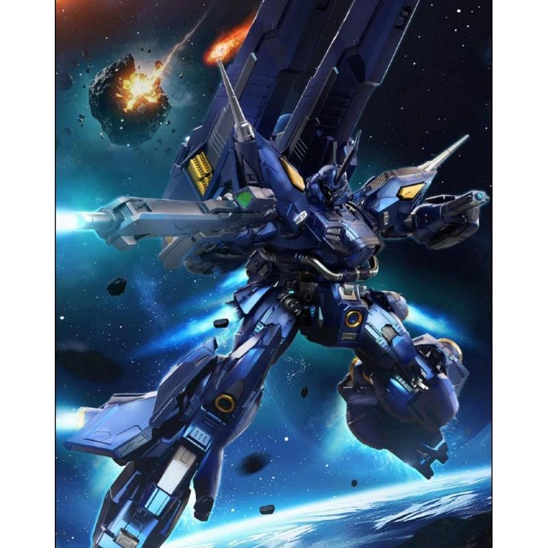 Zero Boundary Toys 1/100 DarkWave Plastic Model Kit with Diecast Inner Frame