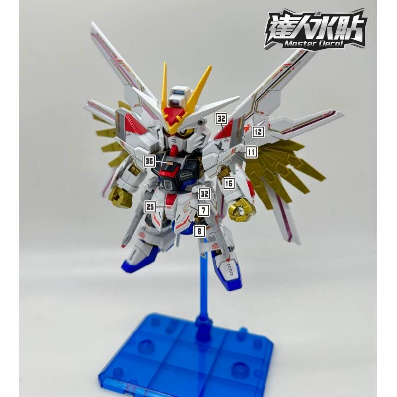[Da Lin] Water Decal for SDCS Gundam Cross Silhouette Mighty Strike Freedom Gundam
