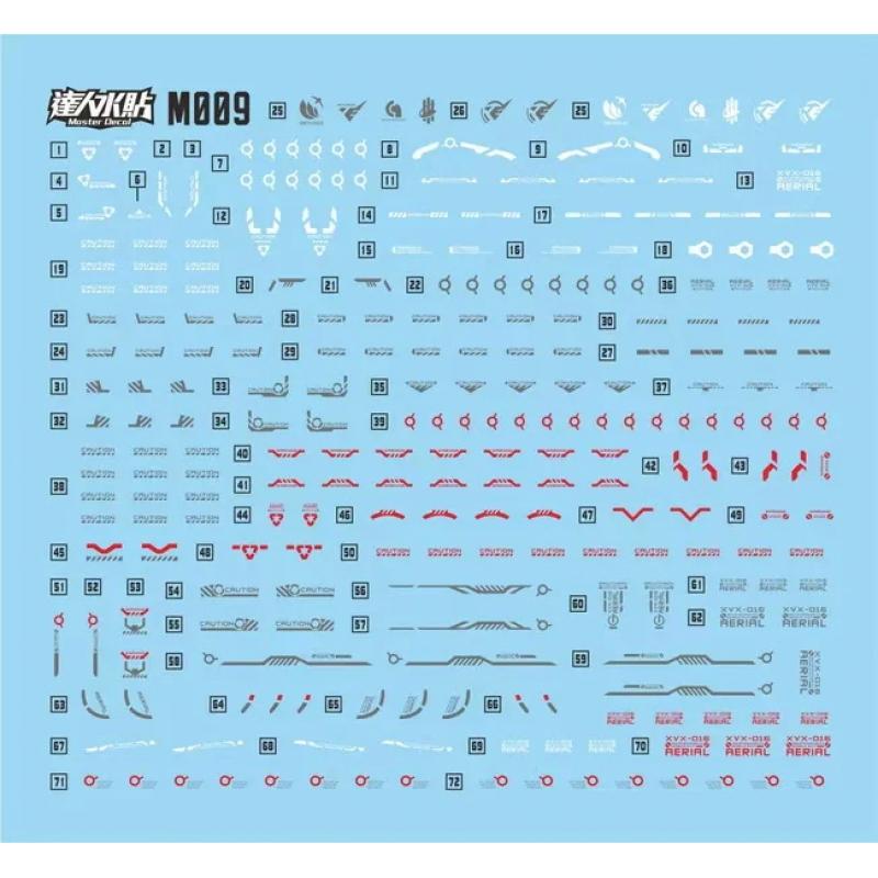 [Da Lin] Water Decal MGSD Aerial Gundam