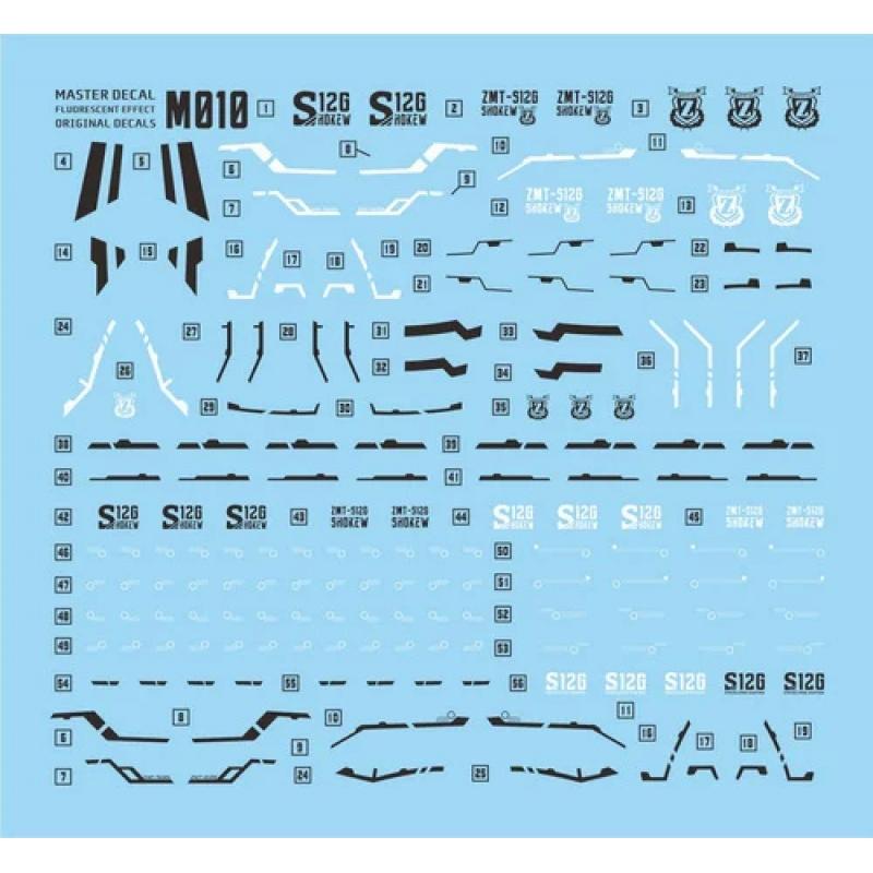 [Da Lin] Water Decal for RE100 ZMT-S12G Shokew Gundam