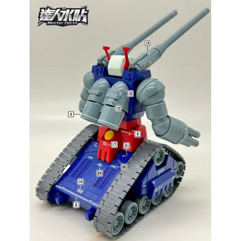 [Da Lin] Water Decal for HG 1/144 RX-75 Guntank