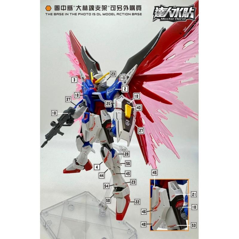 [Da Lin] Water Decal for HG 1/144 Destiny Spec II Gundam