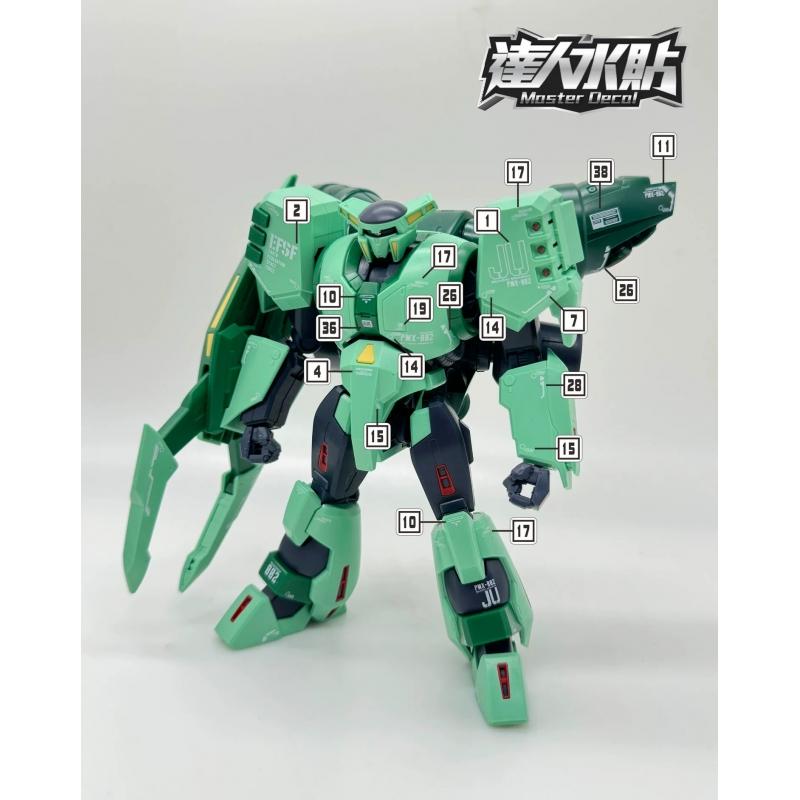 [Da Lin] Water Decal for HG 1/144 Bolinoak-Sammahn