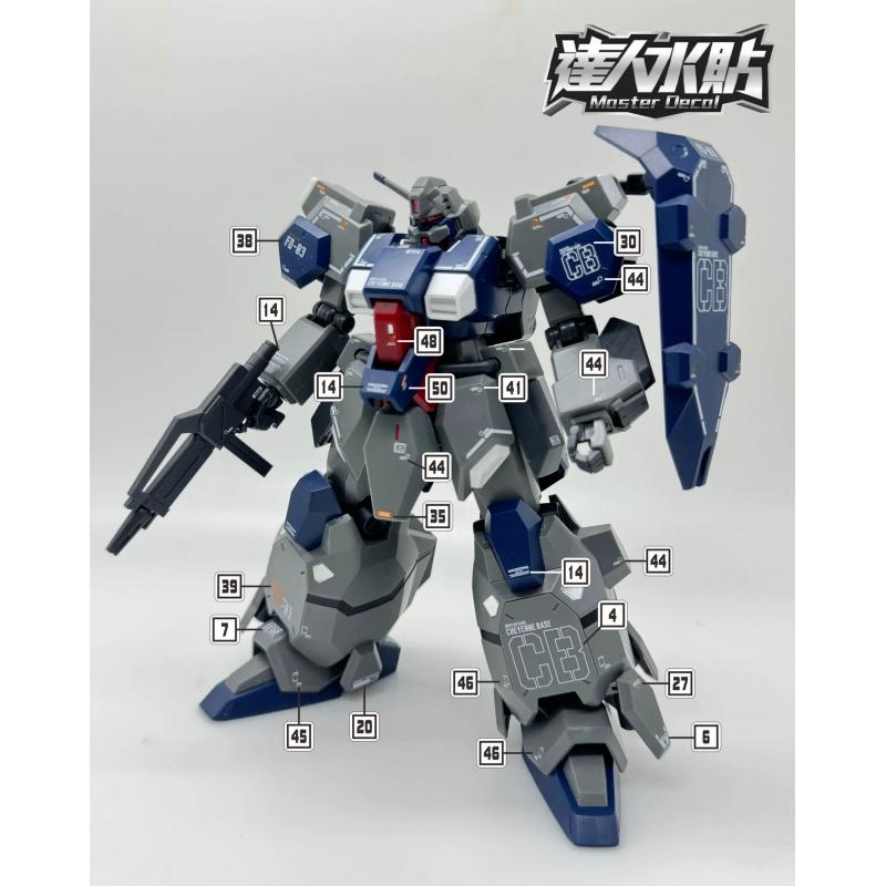 [Da Lin] Water Decal for HG 1/144 Gustav Karl (Unicorn Ver.)