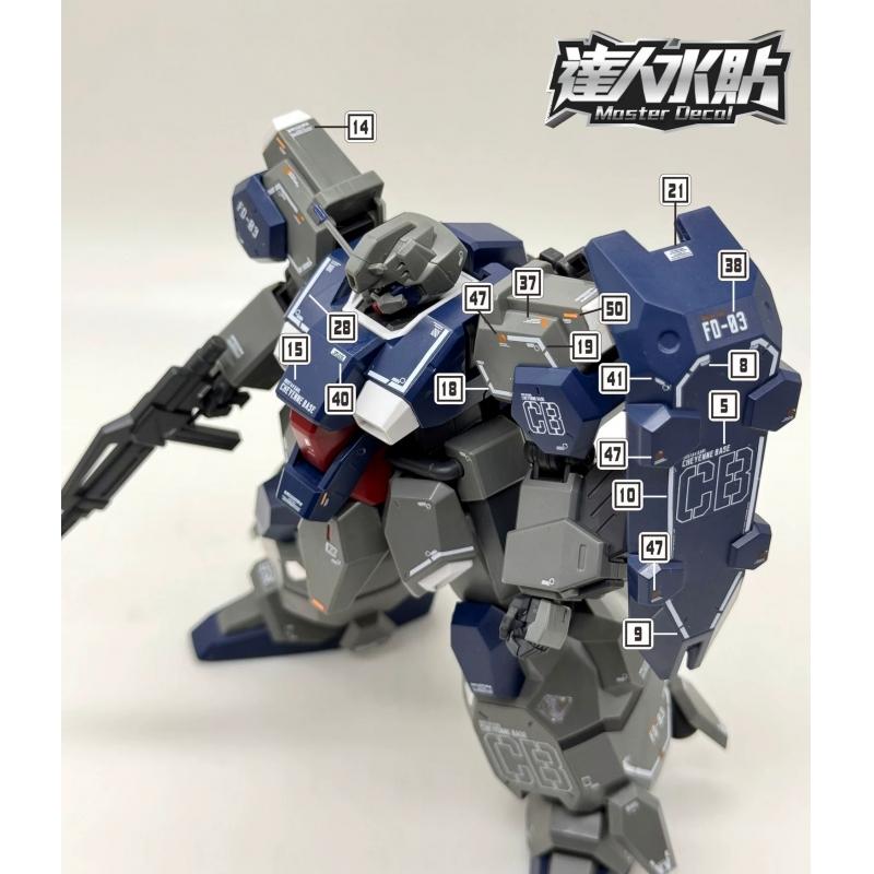 [Da Lin] Water Decal for HG 1/144 Gustav Karl (Unicorn Ver.)