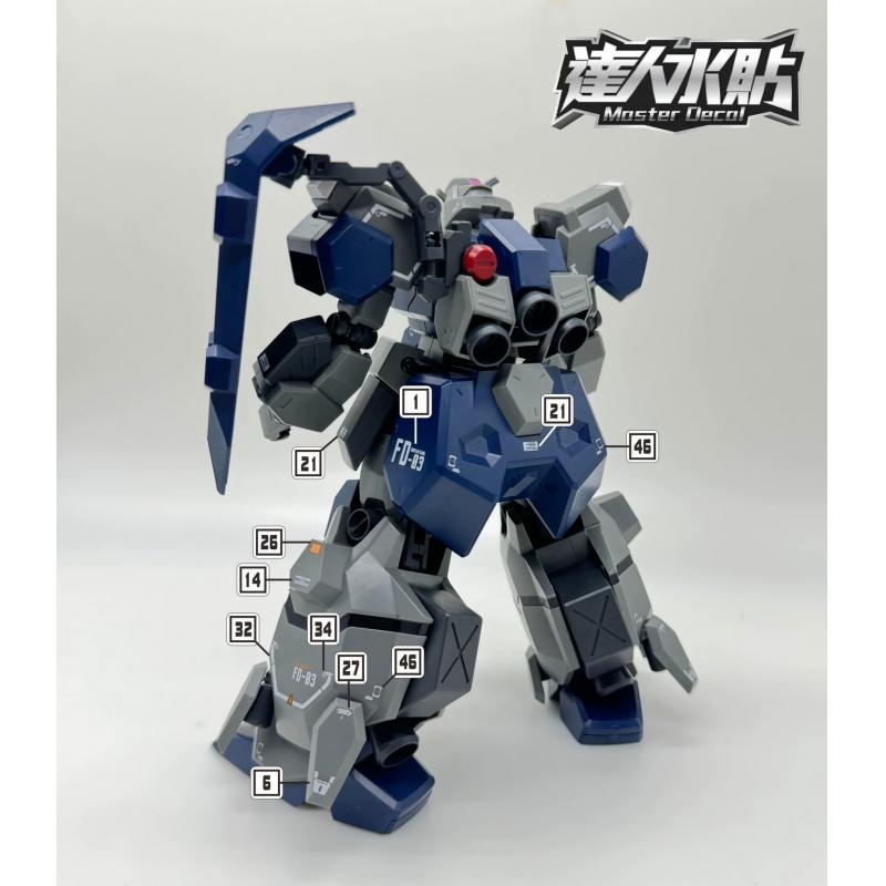 [Da Lin] Water Decal for HG 1/144 Gustav Karl (Unicorn Ver.)