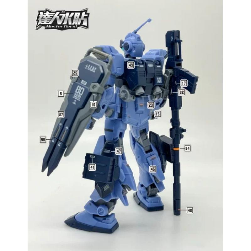 [Da Lin] Water Decal for HG 1/144 Pale Rider (Ground Heavy Equipment Type)
