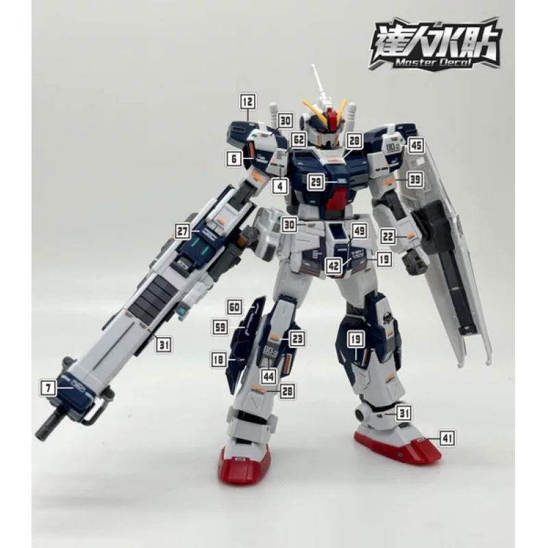 [Da Lin] Water Decal for HG 1/144 White Rider