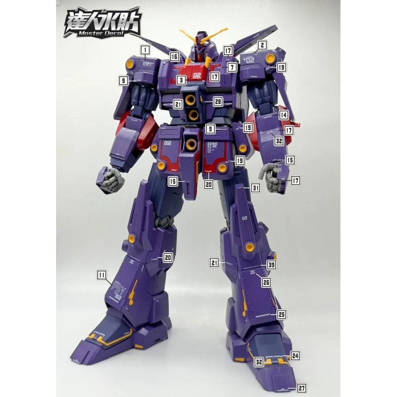 [Da Lin] Water Decal for HG 1/144 Psycho Gundam Mk-II