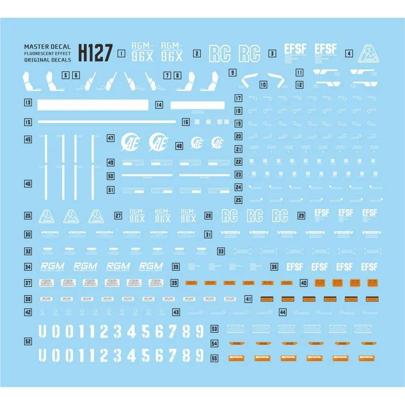 [Da Lin] Water Decal for HG 1/144 Jesta Cannon