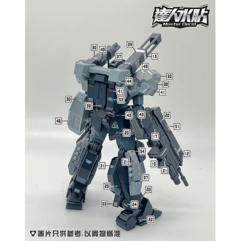 [Da Lin] Water Decal for HG 1/144 Jesta Cannon