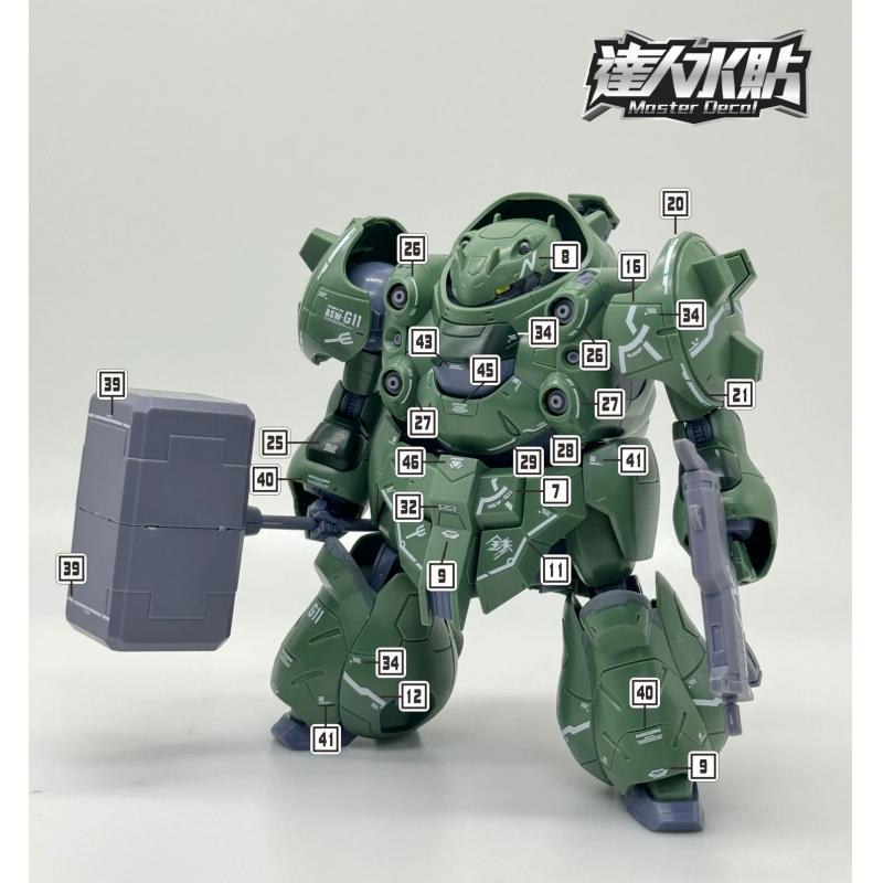 [Da Lin] Water Decal for HG 1/144 IBO Gusion Gundam
