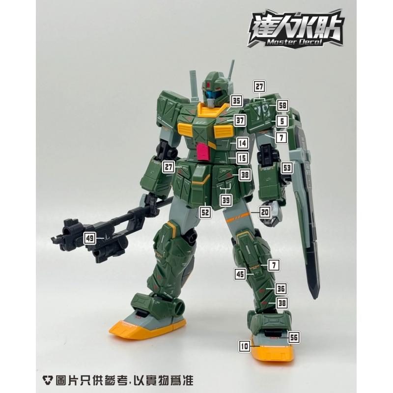 [Da Lin] Water Decal for HG 1/144 GM Striker