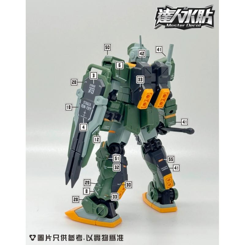 [Da Lin] Water Decal for HG 1/144 GM Striker