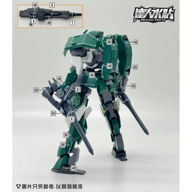 [Da Lin] Water Decal for HG 1/144 Julieta's Mobile Reginlaze