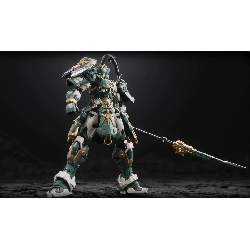 CangDao Model Guardian - Sentinels of Azure Dragon Long Ji  with Alloy Skeleton Assembly Model Kit