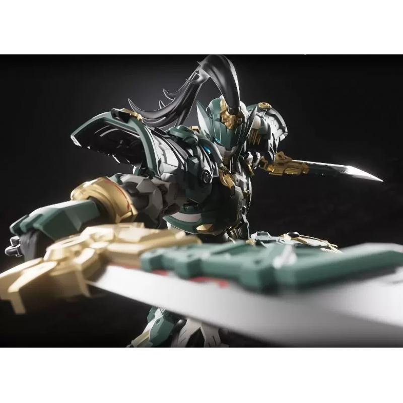 CangDao Model Guardian - Sentinels of Azure Dragon Long Ji  with Alloy Skeleton Assembly Model Kit