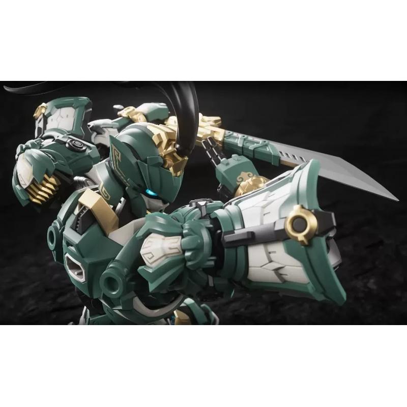 CangDao Model Guardian - Sentinels of Azure Dragon Long Ji  with Alloy Skeleton Assembly Model Kit