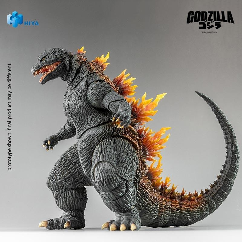 Hiya Toys - Exquisite Basic - Series None Scale 7 Inch Godzilla 2000 Heat Ray Godzilla Godzilla Action Figure