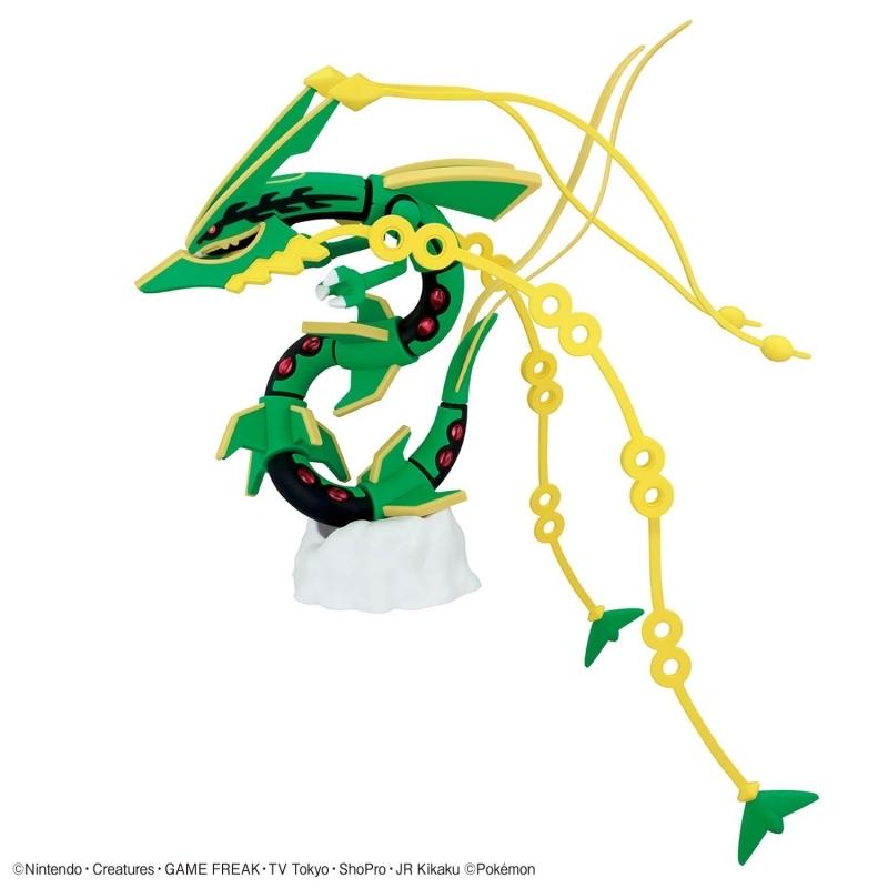 [NO BOX] Bandai Pokemon Plamo Collection 61 Select Series Mega Rayquaza