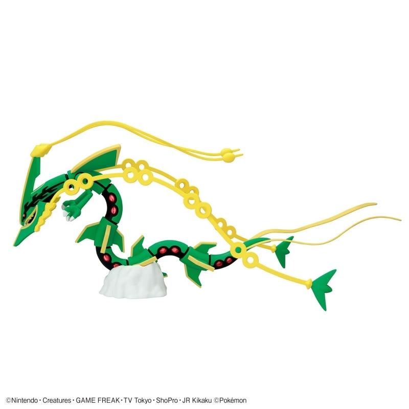[NO BOX] Bandai Pokemon Plamo Collection 61 Select Series Mega Rayquaza
