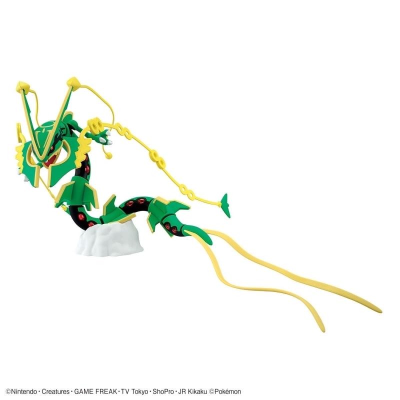 [NO BOX] Bandai Pokemon Plamo Collection 61 Select Series Mega Rayquaza