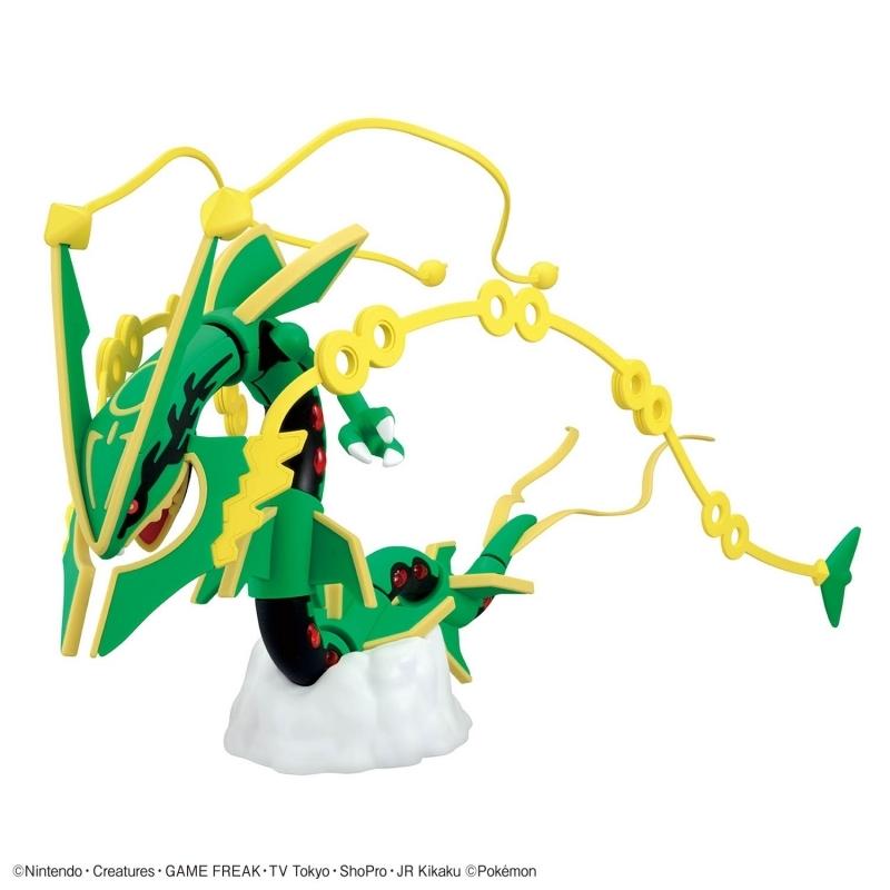 [NO BOX] Bandai Pokemon Plamo Collection 61 Select Series Mega Rayquaza