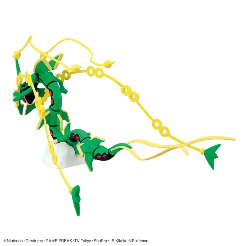 [NO BOX] Bandai Pokemon Plamo Collection 61 Select Series Mega Rayquaza