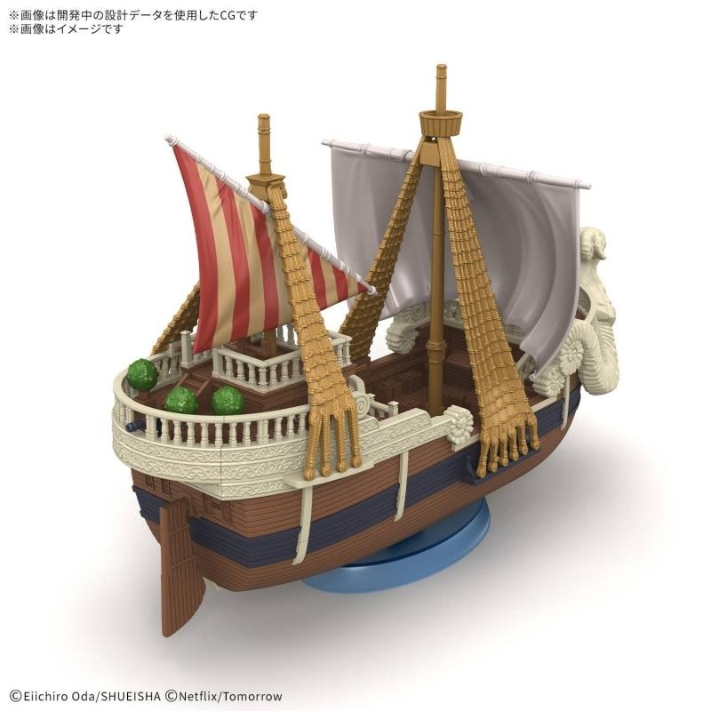 [NO BOX] Bandai One Piece Grand Ship Collection Going Merry (A Netflix Series: One Piece)