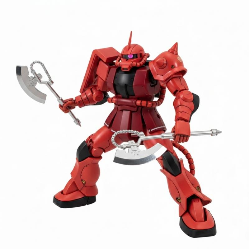 Metal Double Axe for MG Zaku ( 1 Pair , 2 pcs )