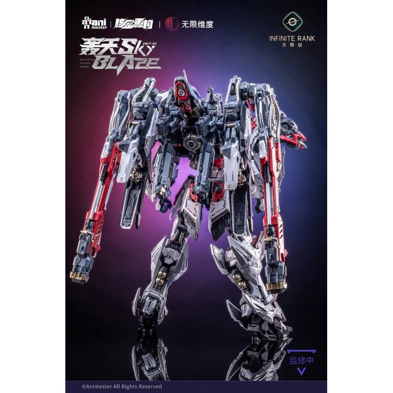 [Infinite Dimension x Animaster] 1/72 Unit-03 Sky Braze Assembly Plastic Model Kit