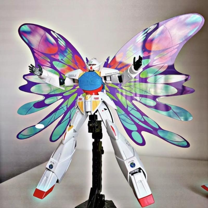 HG 1/144 Turn A Gundam Butterfly Wings Effect Parts + Action base 2