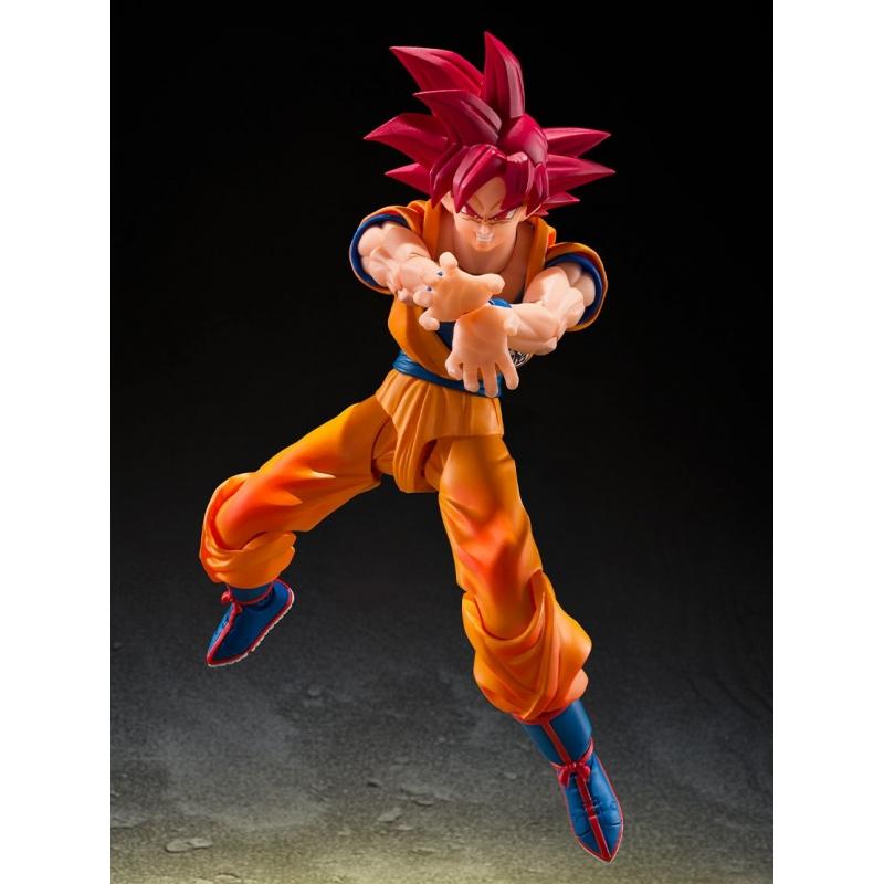 S.H.Figuarts Super Saiyan God Son Goku (God Aura)