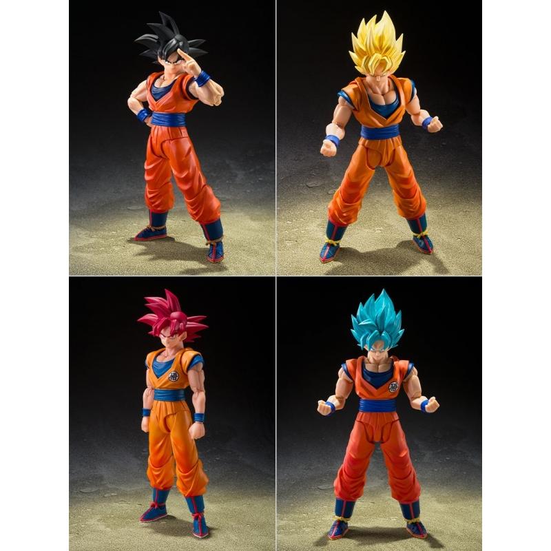 S.H.Figuarts Super Saiyan God Son Goku (God Aura)