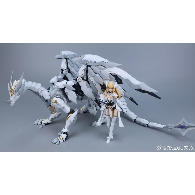Suling Modell 1/12 Scale Daytime Meteor Dragon & Mecha Girl Plastic Model Kit