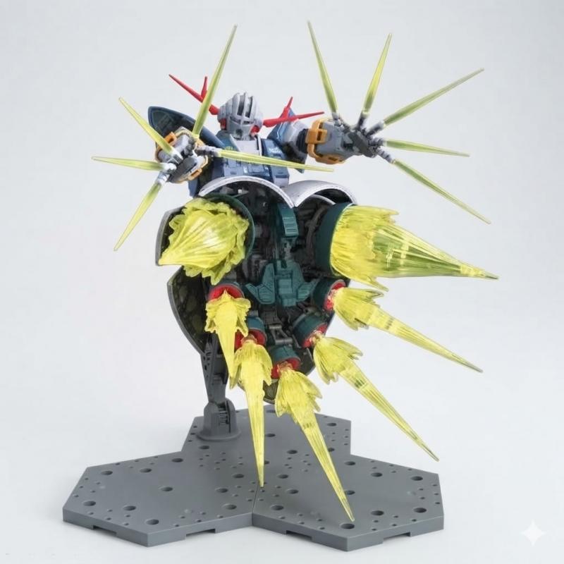 GaoGao Brand RG 1/144 Zeong with Last shooting Effect Set and Water Decal