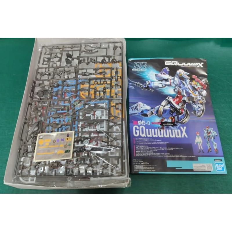 Bandai HG 1/144 GQuuuuuuX Mobile Suit Gundam (Box Damaged)