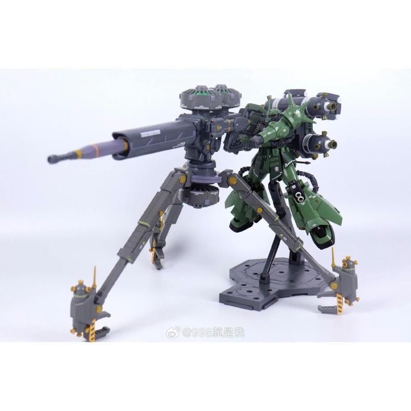 Ryan Model ZG003 MG 1/100 Thunder Cosmos Production Zaku II with Cannon Sniper Rifle with LED Light Set