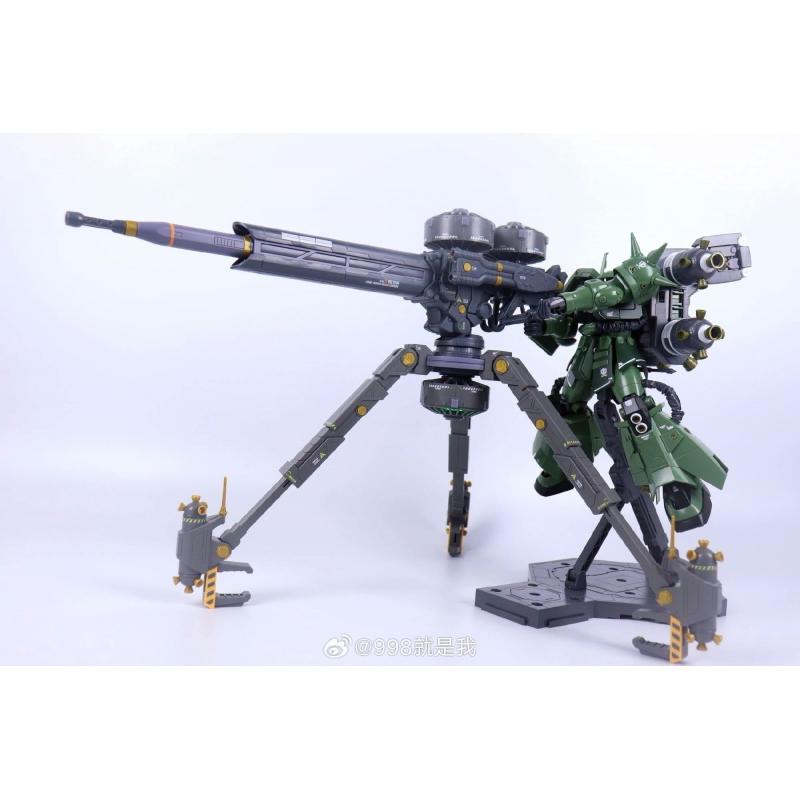 Ryan Model ZG003 MG 1/100 Thunder Cosmos Production Zaku II with Cannon Sniper Rifle with LED Light Set