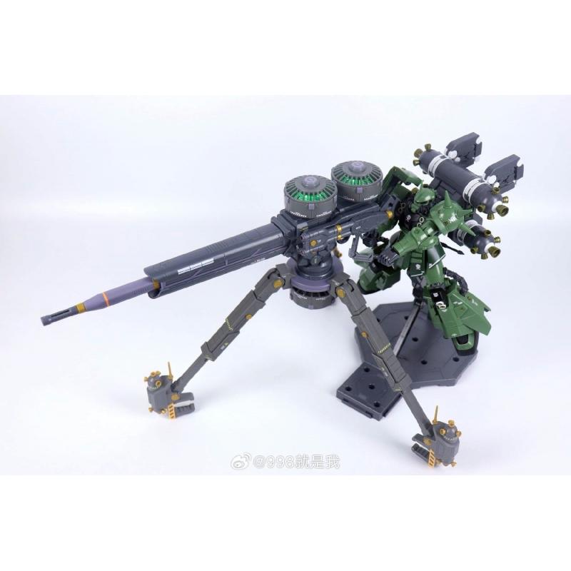 Ryan Model ZG003 MG 1/100 Thunder Cosmos Production Zaku II with Cannon Sniper Rifle with LED Light Set
